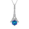 Eiffel Tower Pave Necklace