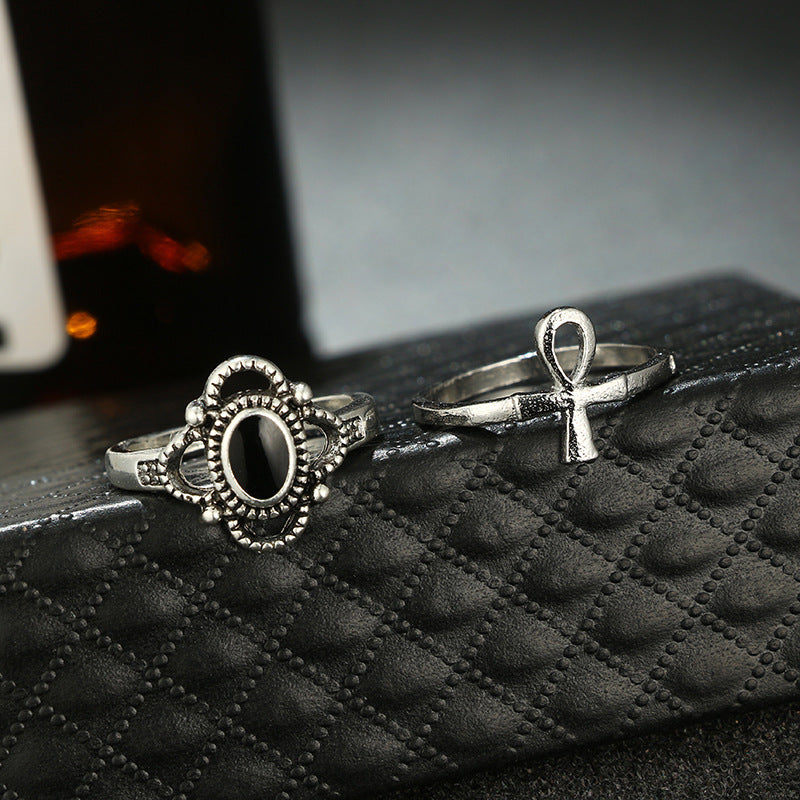 With Swarovski Crystals 18K White Gold Plated Ring