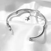 Star Drop With Austrian Crystals 18K White Gold Plated Bracelet