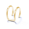 2 Piece Ear Cuff 18K Gold Plated Earring in 18K Gold Plated