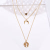 3 Piece Necklace 18K Gold Plated Necklace