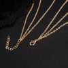 3 Piece Geometric Set 18K Gold Plated Necklace