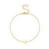 Classic Heart 18K Gold Plated Necklace in 18K Gold Plated