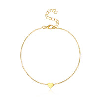 Classic Heart 18K Gold Plated Necklace in 18K Gold Plated