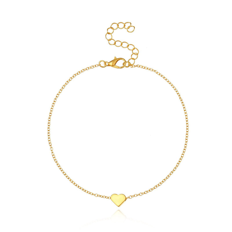 Classic Heart 18K Gold Plated Necklace in 18K Gold Plated