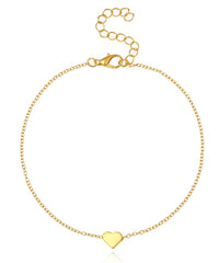 Classic Heart 18K Gold Plated Necklace in 18K Gold Plated