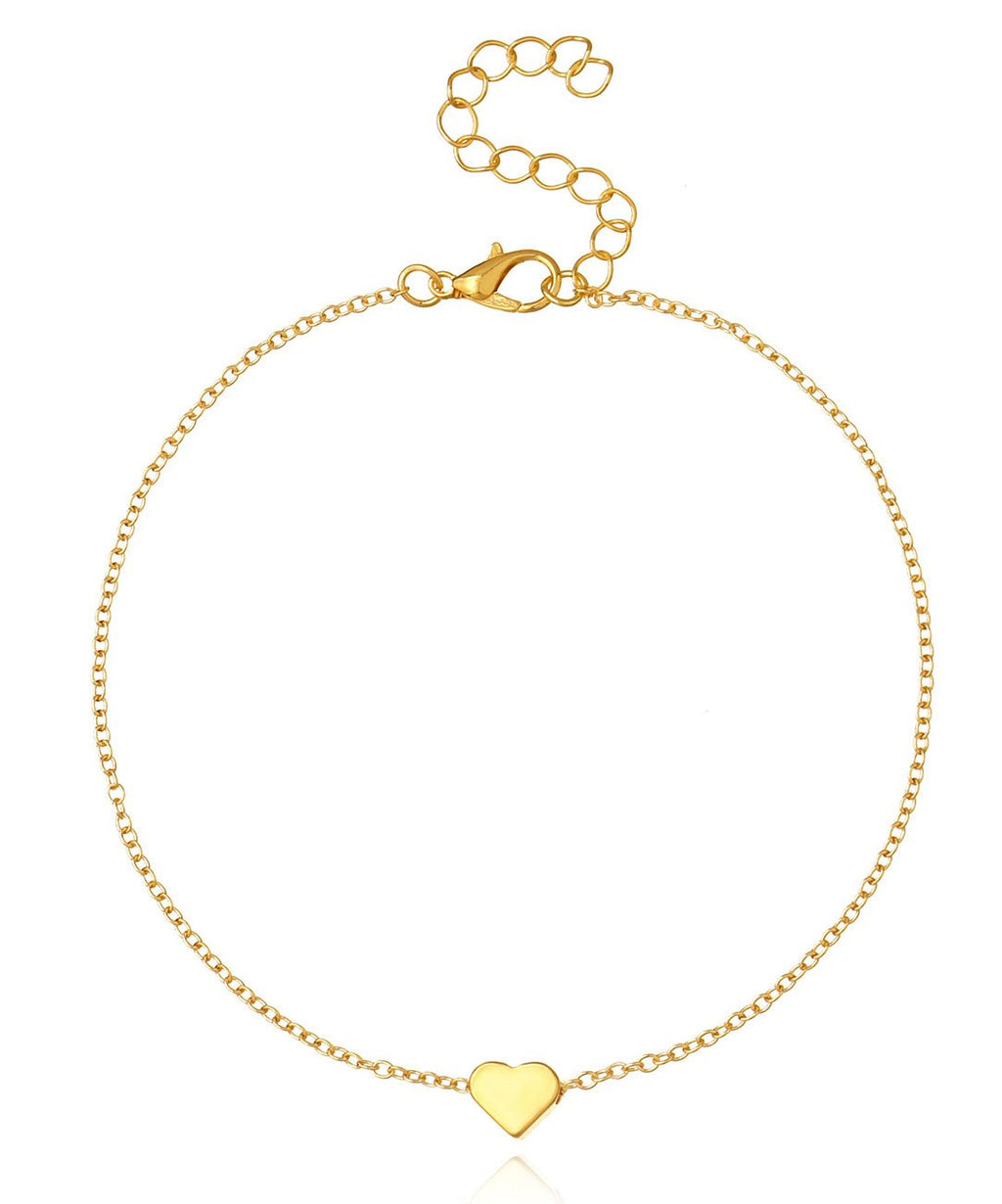 Classic Heart 18K Gold Plated Necklace in 18K Gold Plated