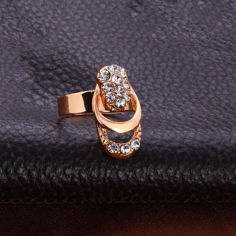 4 Piece Royal Jewelry Set With Gemstone  Crystals 18K Gold Plated Set