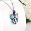 Swarovski Elements Owl Pendant Necklace