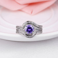 1.90 CTTW Tanzanite Curved Pave In White Gold Ring, , Golden NYC Jewelry, Golden NYC Jewelry jewelryjewelry deals, swarovski crystal jewelry, groupon jewelry,, jewelry for mom,