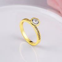 Princess Cut Pave Solitaire Cut Ring in White Gold, , Golden NYC Jewelry, Golden NYC Jewelry fashion jewelry, cheap jewelry, jewelry for mom, 