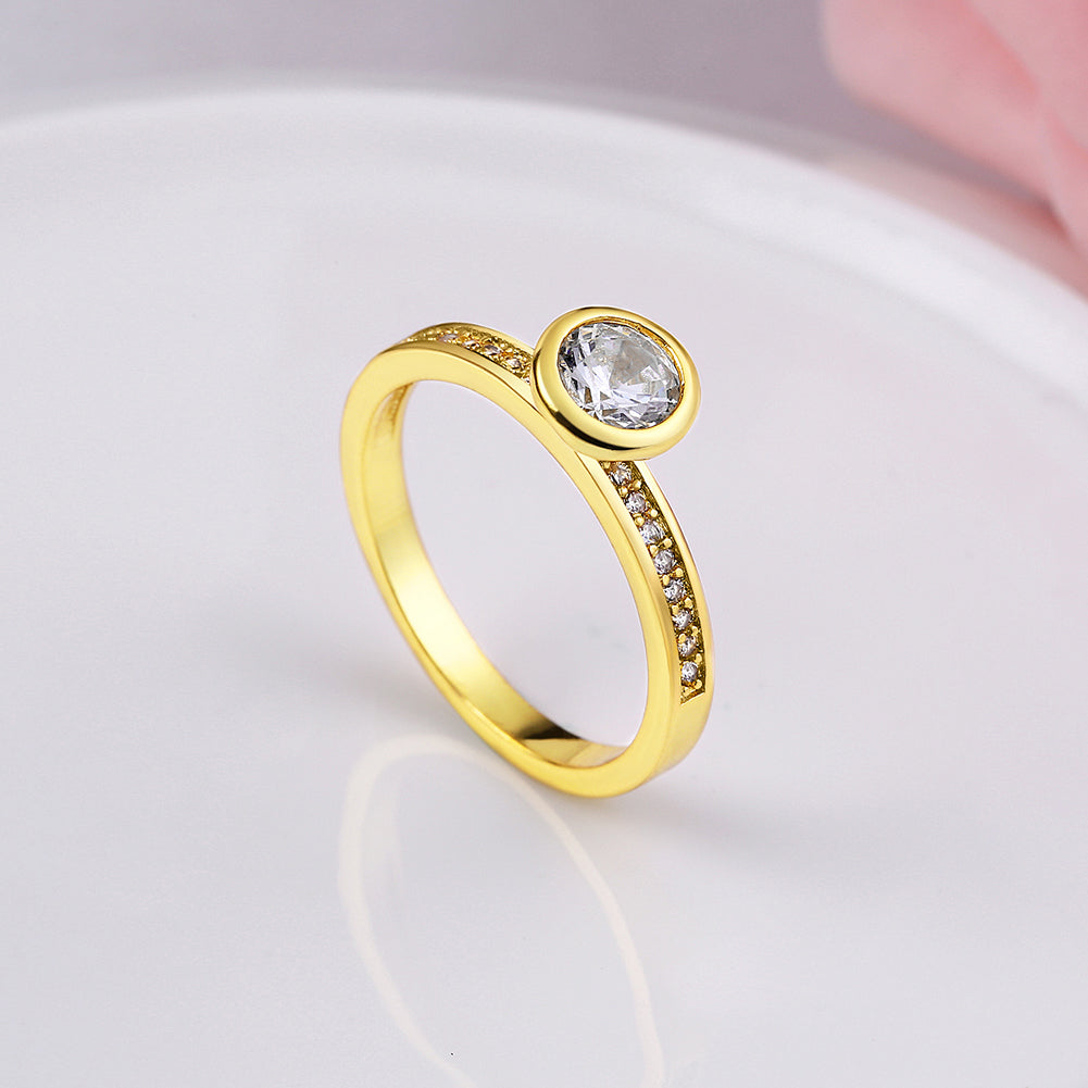 Princess Cut Pave Solitaire Cut Ring in White Gold, , Golden NYC Jewelry, Golden NYC Jewelry fashion jewelry, cheap jewelry, jewelry for mom, 