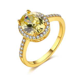 2.80 CTTW Yellow Citrine Princess Cut Pav'e Halo Cut Gold Ring, , Golden NYC Jewelry, Golden NYC Jewelry  jewelryjewelry deals, swarovski crystal jewelry, groupon jewelry,, jewelry for mom,