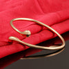 Drop Bangle in 14K Gold