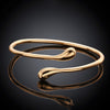 Drop Bangle in 14K Gold