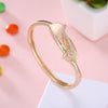 Swarovski Crystal Ribbon Tie Bangle - Golden NYC Jewelry www.goldennycjewelry.com fashion jewelry for women