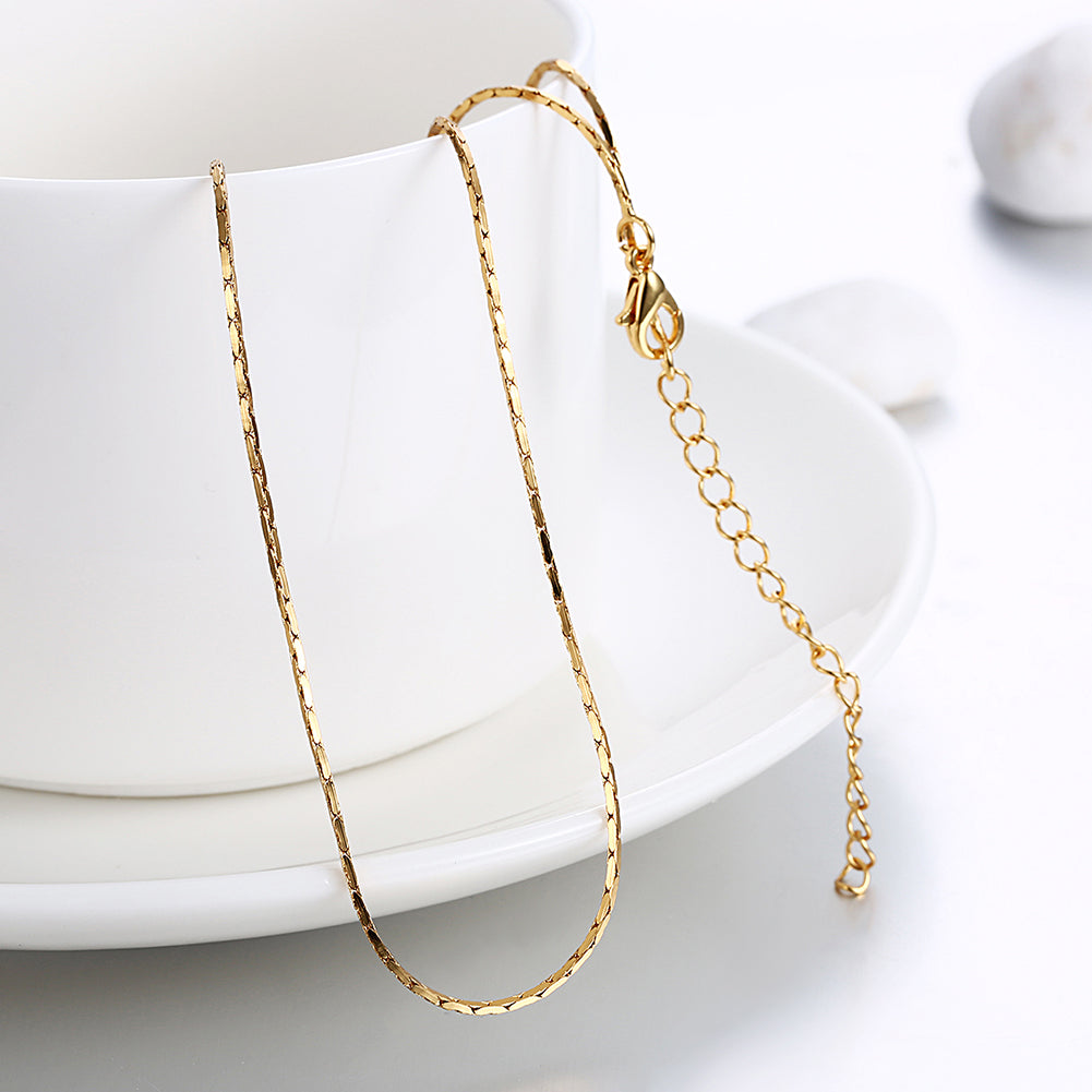 18K Rose Gold Plated Singapore Chain 18", Necklaces, Golden NYC Jewelry, Golden NYC Jewelry jewelryjewelry deals, swarovski crystal jewelry, groupon jewelry,, jewelry for mom,