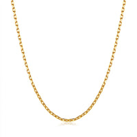 18K Gold Plated Sleek Link Chain Necklace, , Golden NYC Jewelry, Golden NYC Jewelry jewelryjewelry deals, swarovski crystal jewelry, groupon jewelry,, jewelry for mom,