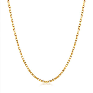 18K Gold Plated Sleek Link Chain Necklace, , Golden NYC Jewelry, Golden NYC Jewelry  jewelryjewelry deals, swarovski crystal jewelry, groupon jewelry,, jewelry for mom,