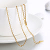 18K Gold Plated Sleek Link Chain Necklace, , Golden NYC Jewelry, Golden NYC Jewelry  jewelryjewelry deals, swarovski crystal jewelry, groupon jewelry,, jewelry for mom,