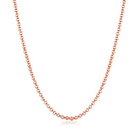 18K Rose Gold Plated Sleek Link Chain Necklace, , Golden NYC Jewelry, Golden NYC Jewelry jewelryjewelry deals, swarovski crystal jewelry, groupon jewelry,, jewelry for mom,