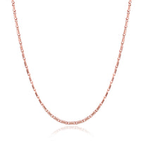 18K Rose Gold Plated Mini Curb Chain Necklace, , Golden NYC Jewelry, Golden NYC Jewelry jewelryjewelry deals, swarovski crystal jewelry, groupon jewelry,, jewelry for mom,