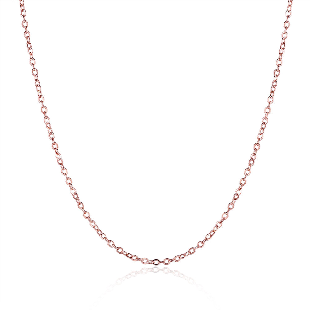 18K Rose Mini Chain Necklace, , Golden NYC Jewelry, Golden NYC Jewelry  jewelryjewelry deals, swarovski crystal jewelry, groupon jewelry,, jewelry for mom,