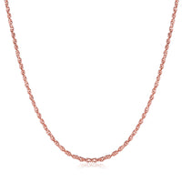 18K Rose Gold Plated Mini Twisted Chain Necklace, , Golden NYC Jewelry, Golden NYC Jewelry jewelryjewelry deals, swarovski crystal jewelry, groupon jewelry,, jewelry for mom,