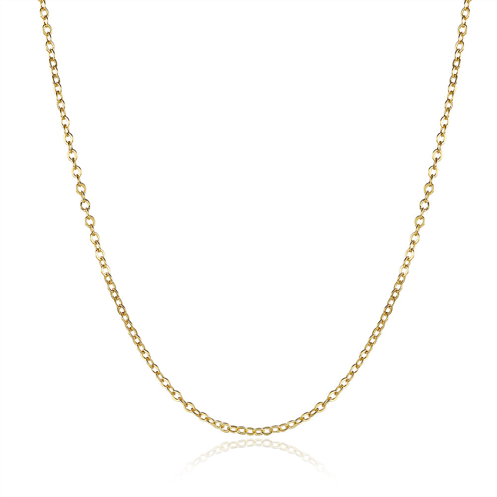 18K Gold Plated Classic London Chain Link Necklace, , Golden NYC Jewelry, Golden NYC Jewelry jewelryjewelry deals, swarovski crystal jewelry, groupon jewelry,, jewelry for mom,