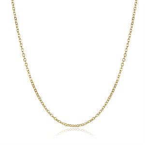18K Gold Plated Classic London Chain Link Necklace
