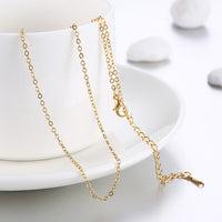 18K Gold Plated Classic London Chain Link Necklace, , Golden NYC Jewelry, Golden NYC Jewelry jewelryjewelry deals, swarovski crystal jewelry, groupon jewelry,, jewelry for mom,
