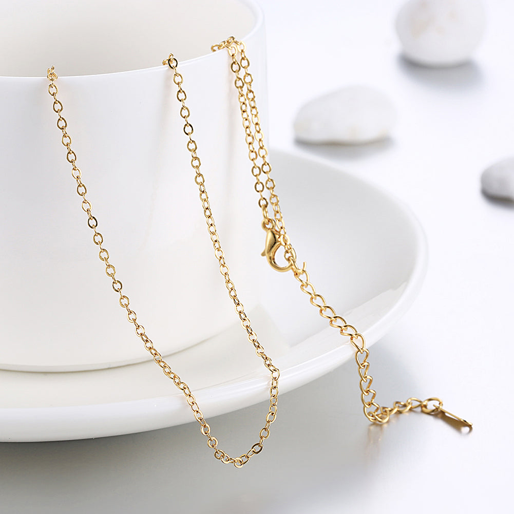 18K Gold Plated Classic London Chain Link Necklace, , Golden NYC Jewelry, Golden NYC Jewelry jewelryjewelry deals, swarovski crystal jewelry, groupon jewelry,, jewelry for mom,