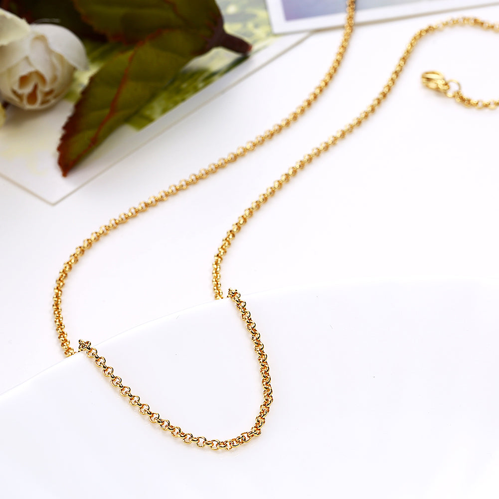 18K Gold Plated Classic New York Chain Link Necklace, , Golden NYC Jewelry, Golden NYC Jewelry jewelryjewelry deals, swarovski crystal jewelry, groupon jewelry,, jewelry for mom,