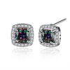 Swarovski Elements Mystic Topaz Stud Earrings
