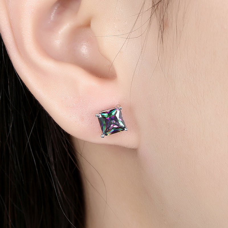 Classic Shaped Mystic Topaz Stud Earrings, Earring, Golden NYC Jewelry, Golden NYC Jewelry jewelryjewelry deals, swarovski crystal jewelry, groupon jewelry,, jewelry for mom, 