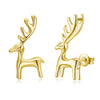 Santa's Reindeers Stud Earrings