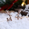 Santa's Reindeers Stud Earrings