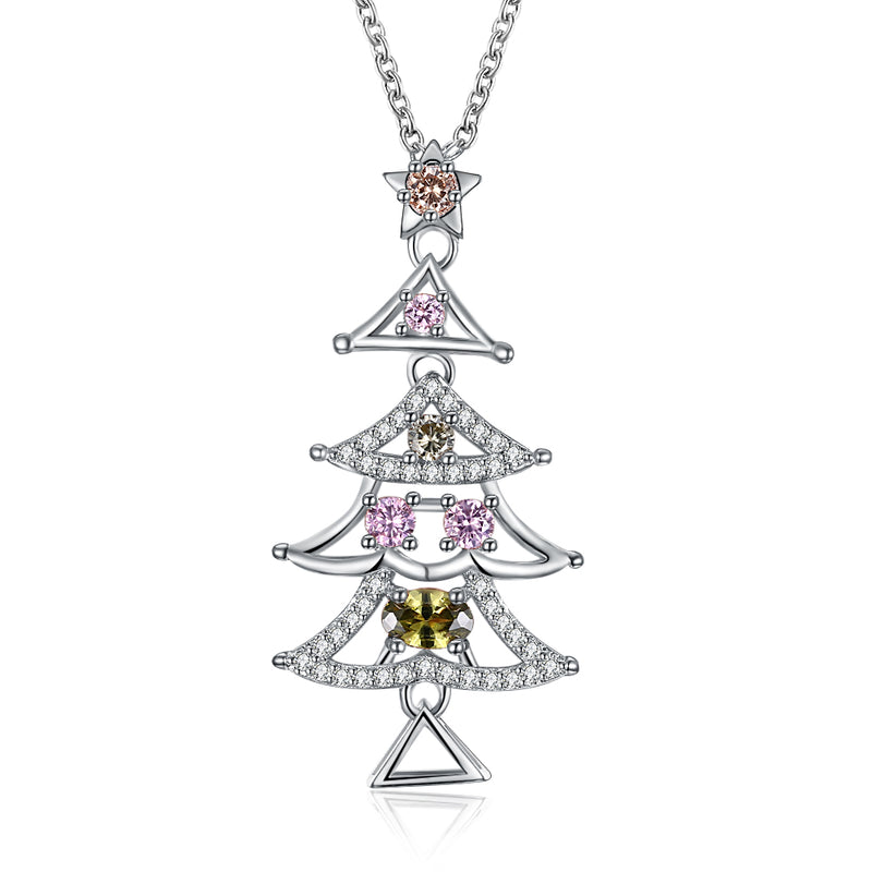 Tiered Christmas Tree with Austrian Crystal