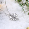 Swarovski Crystal Snowflake Necklace - Golden NYC Jewelry www.goldennycjewelry.com fashion jewelry for women