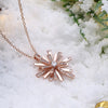 Swarovski Crystal Snowflake Necklace - Golden NYC Jewelry www.goldennycjewelry.com fashion jewelry for women