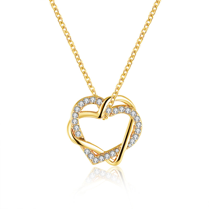 My Golden Heart Necklace in 18K Gold Plated