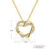 My Golden Heart Necklace in 18K Gold Plated