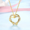 My Golden Heart Necklace in 18K Gold Plated