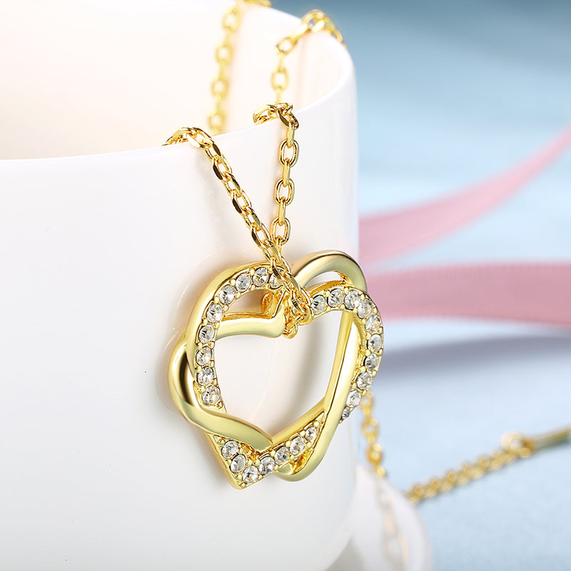 My Golden Heart Necklace in 18K Gold Plated