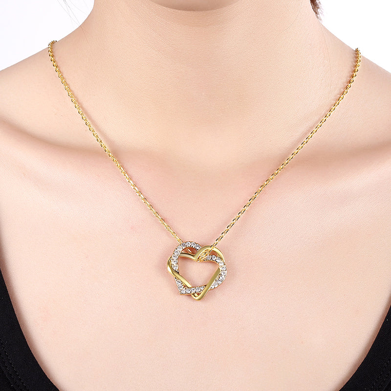 My Golden Heart Necklace in 18K Gold Plated