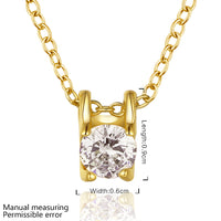 Diamond Created Necklace in 18K White Gold Plated, Necklace, Golden NYC Jewelry, Golden NYC Jewelry jewelryjewelry deals, swarovski crystal jewelry, groupon jewelry,, jewelry for mom,
