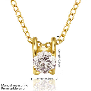 Diamond Created Necklace in 18K White Gold Plated, Necklace, Golden NYC Jewelry, Golden NYC Jewelry  jewelryjewelry deals, swarovski crystal jewelry, groupon jewelry,, jewelry for mom,