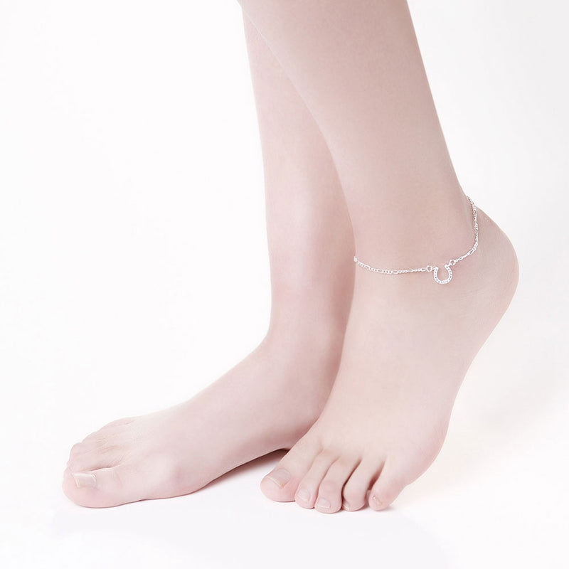 Butterfly Anklet in 18K White Gold Plated, Anklet, Golden NYC Jewelry, Golden NYC Jewelry  jewelryjewelry deals, swarovski crystal jewelry, groupon jewelry,, jewelry for mom,