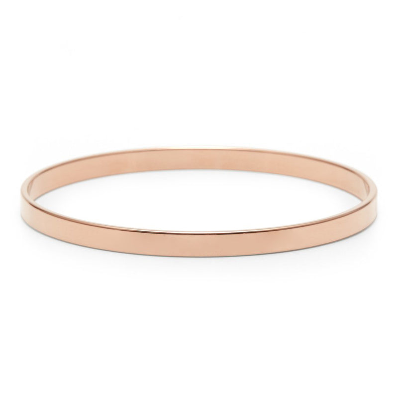 Classic 7" Slip on Banglein 18K Rose Gold Plated, Bracelet, Golden NYC Jewelry, Golden NYC Jewelry jewelryjewelry deals, swarovski crystal jewelry, groupon jewelry,, jewelry for mom,