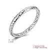 Filigree Heart Bangle in 18K White Gold Plated